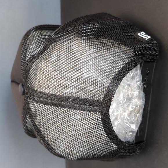 Otto Black and Gold VGHC Mesh/Snapback Trucker Hat - Picture 4 of 7